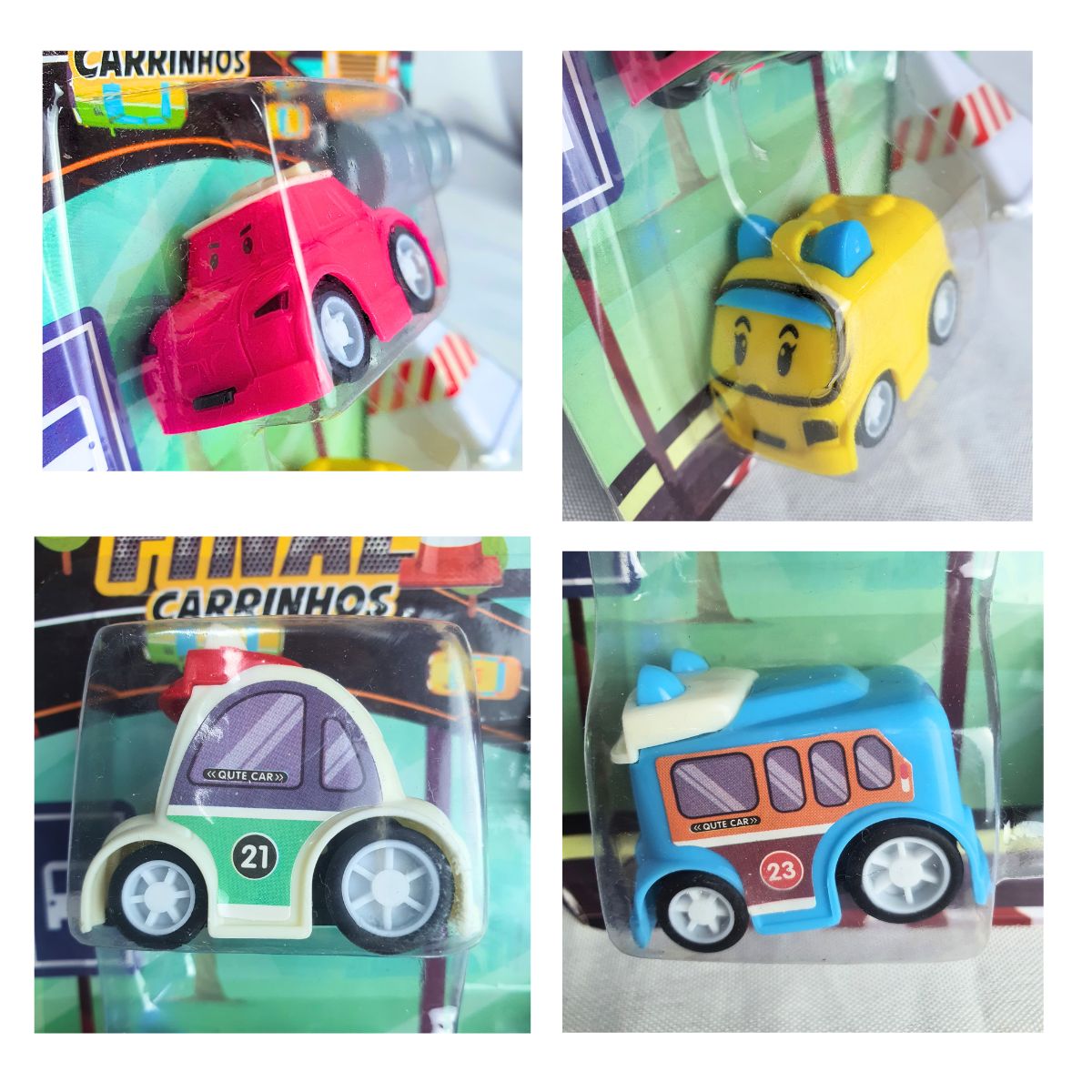 Kit 4 Carrinhos Parada Final Fricção Sortidos - Ark Toys Kit 4 Carrinhos Parada Final Fricção Sortidos - Ark Toys